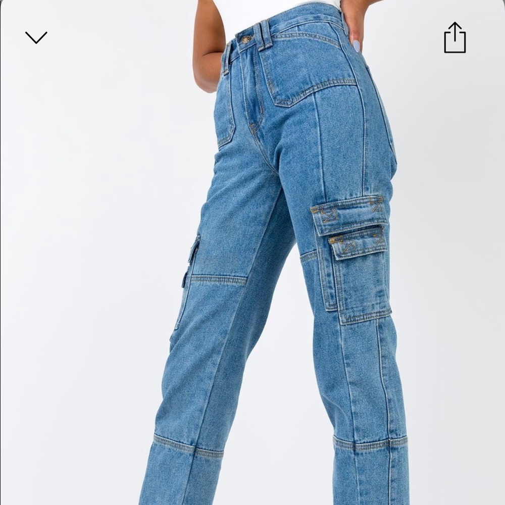 The Stacey Jeans Denim Blue